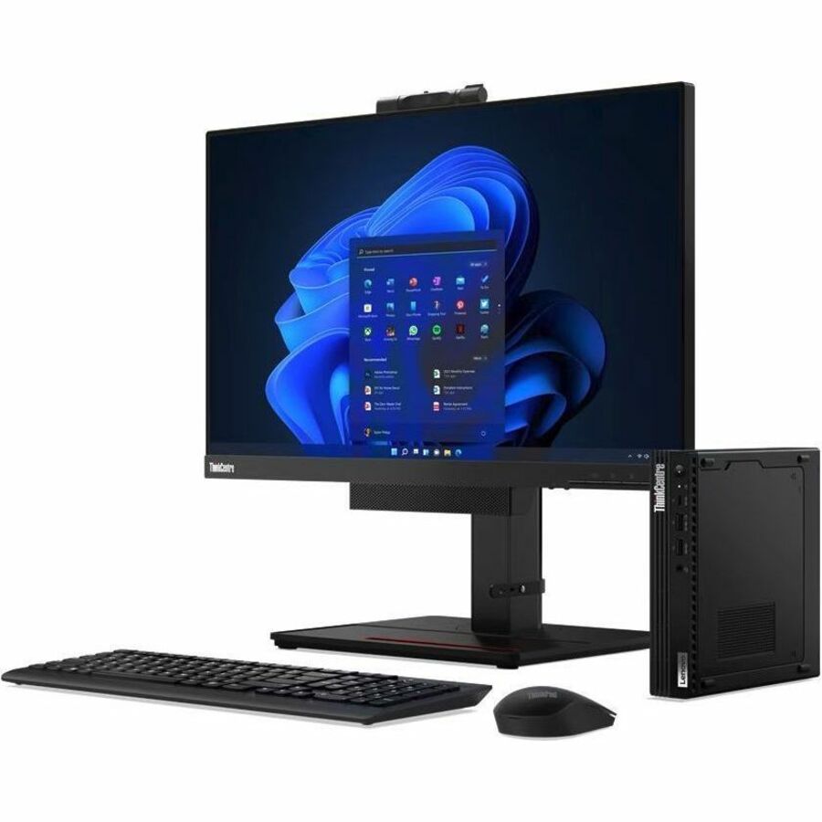 Ordinateur de bureau ThinkCentre M80q Gen 4 12E90001US - Intel Core i5 13e G&eacute;n i5-13500T - Technologie vPro - 16 Go -...