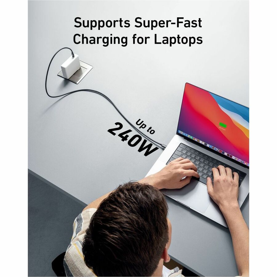 Anker 515 USB-C to USB-C cable for charging and device connectivity — alternate view 6