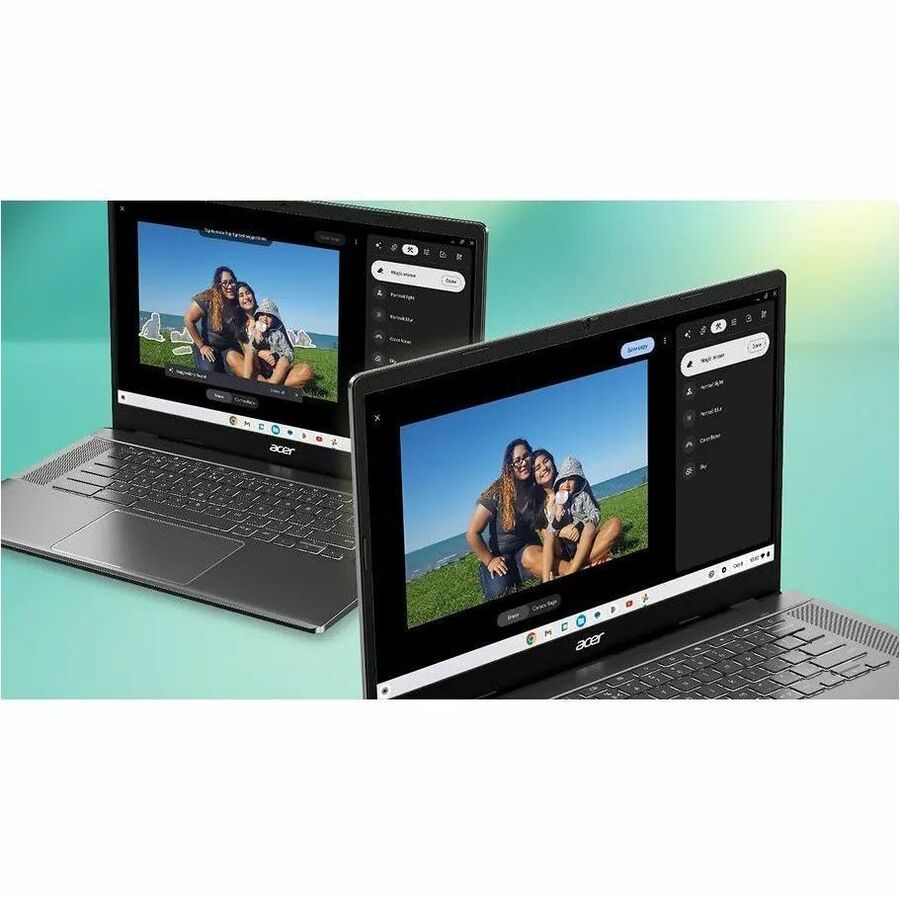 Acer Chromebook Plus 514 CBE574-1T-R8T7 14" Touchscreen Chromebook - WUXGA - 60 Hz - AMD Ryzen 3 7320C - 8 GB - 256 GB SSD - English (US) Keyboard - Iron