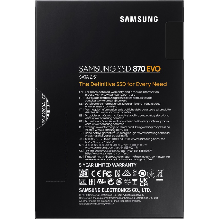 SAMSUNG - SOURCING KIT SAMSUNG 870 EVO 1TB 2.5IN SATA III INTERNAL SSD — alternate view 6
