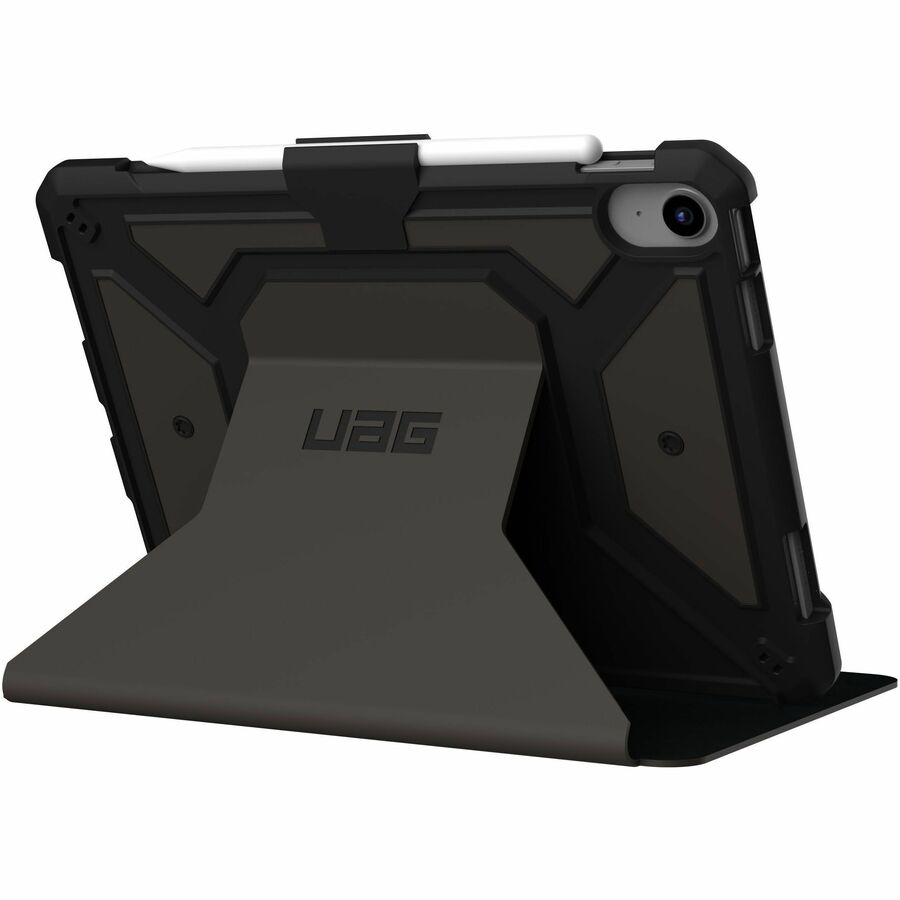 Urban Armor Gear Metropolis SE Rugged Carrying Case (Folio) for 10.9" Apple iPad (11th Generation), iPad (10th Generation) Tablet - Black