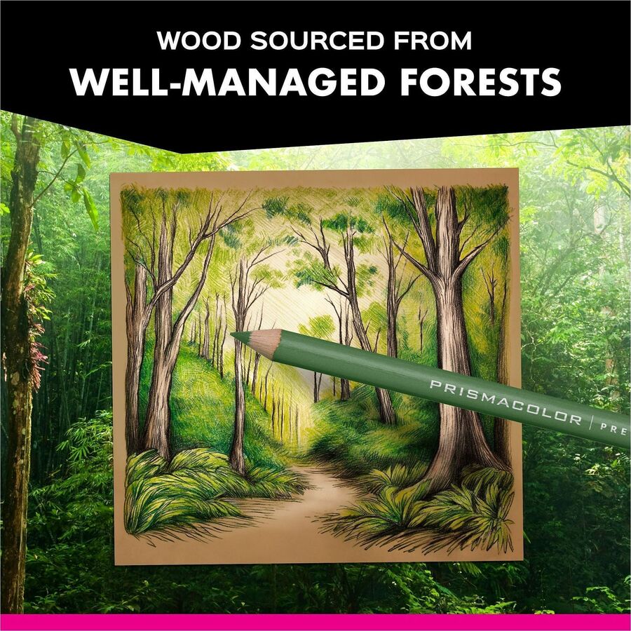 Ensemble de crayons de couleur Premier - Paysages