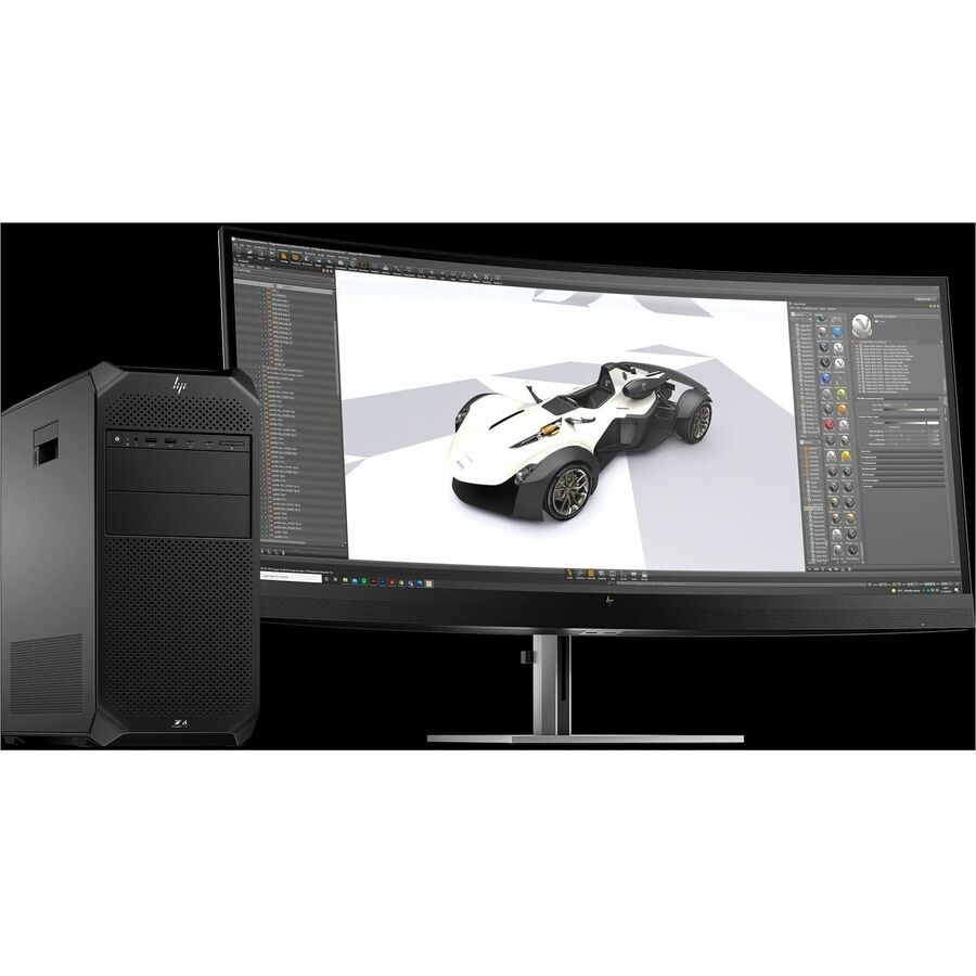 HP Z4 G5 Workstation - 1 Xeon w3-2423 - 16 GB - 512 GB SSD - Tower - Black