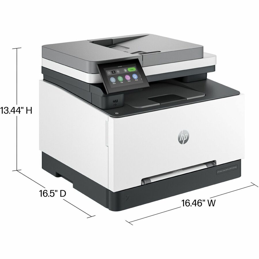 HP LaserJet Pro 3301fdw Wired & Wireless Laser Multifunction Printer - Color