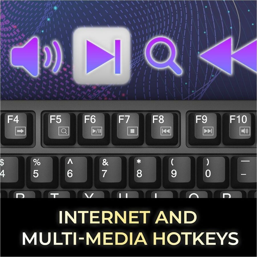 Adesso Multi-OS Mechanical Compact Keyboard With CoPilot AI Hotkey