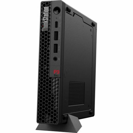 Lenovo ThinkStation P3 30H00078US Workstation - 1 Core i5 14th Gen i5-14500 - vPro Technology - 32 GB - 1 TB SSD - Tiny - Black