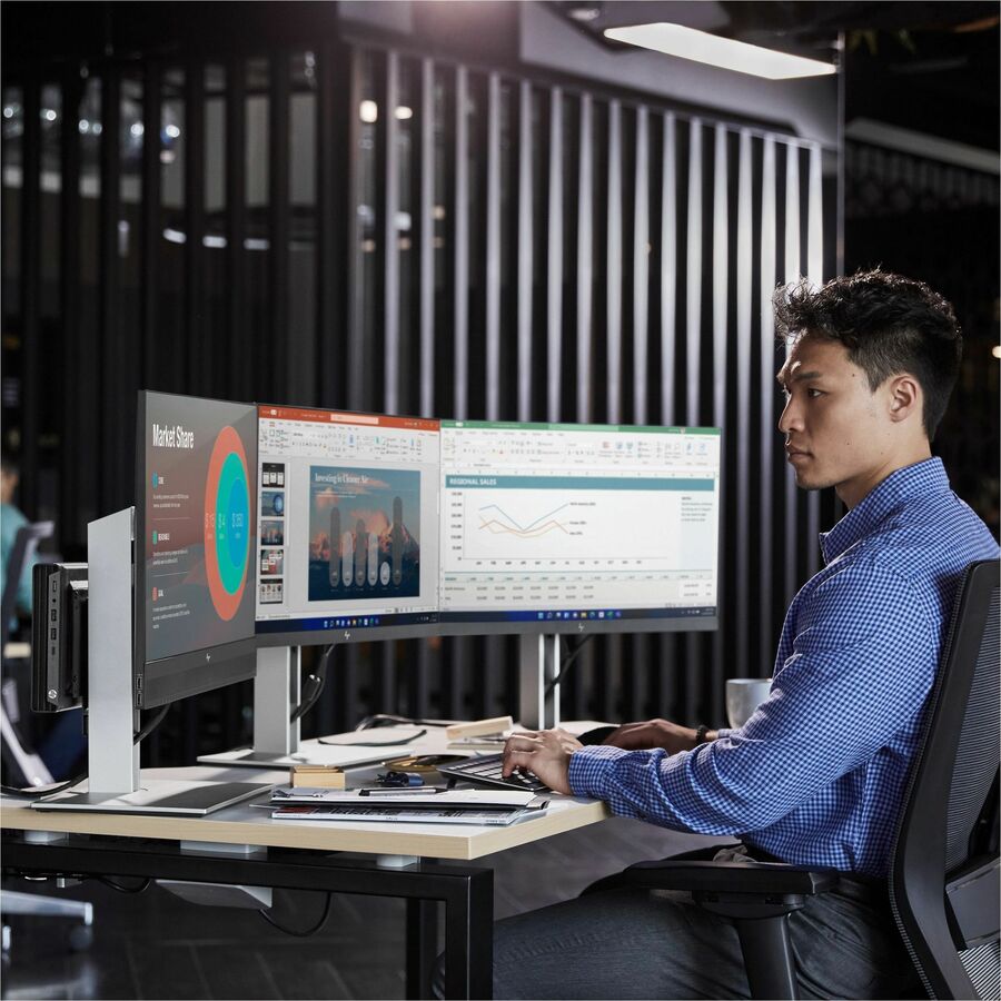 HP Elite Mini 800 G9 Desktop Computer - Intel Core i7 12th Gen i7-12700T - vPro Technology - 16 GB - 512 GB SSD - Mini PC