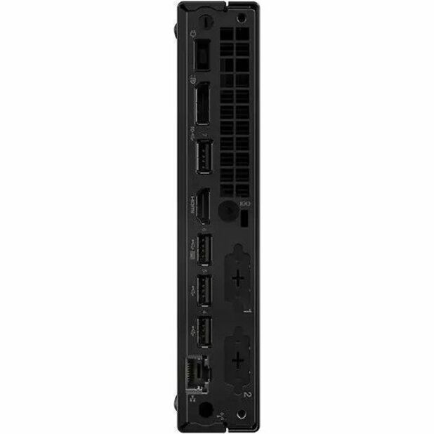 Lenovo ThinkCentre M75q Gen 5 12RQ000MUS Desktop Computer - AMD Ryzen 7 PRO 8700GE - 16 GB - 512 GB SSD - Tiny - Black
