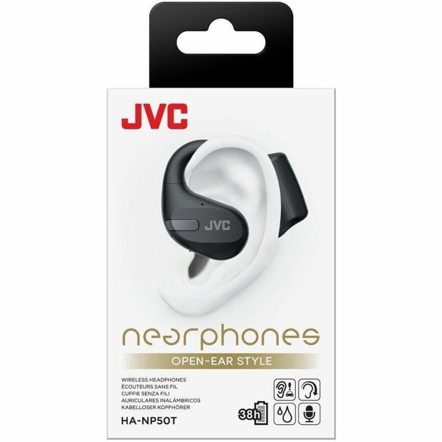 JVC HA-NP50T-B True Wireless Nearphones - Black