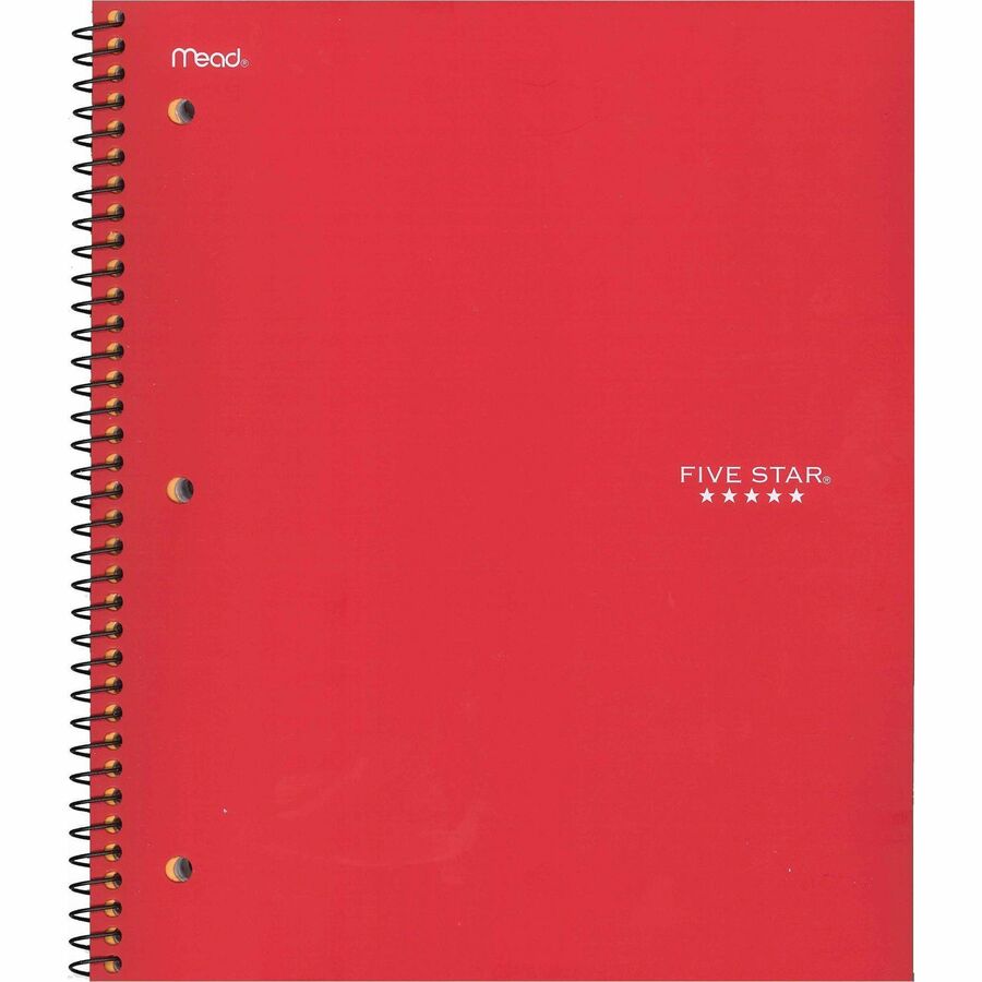 Five Star Wirebound, 1-Subject Premium Heavy Weight Notebook, 11" X 8-1/2" , 100 Sheets