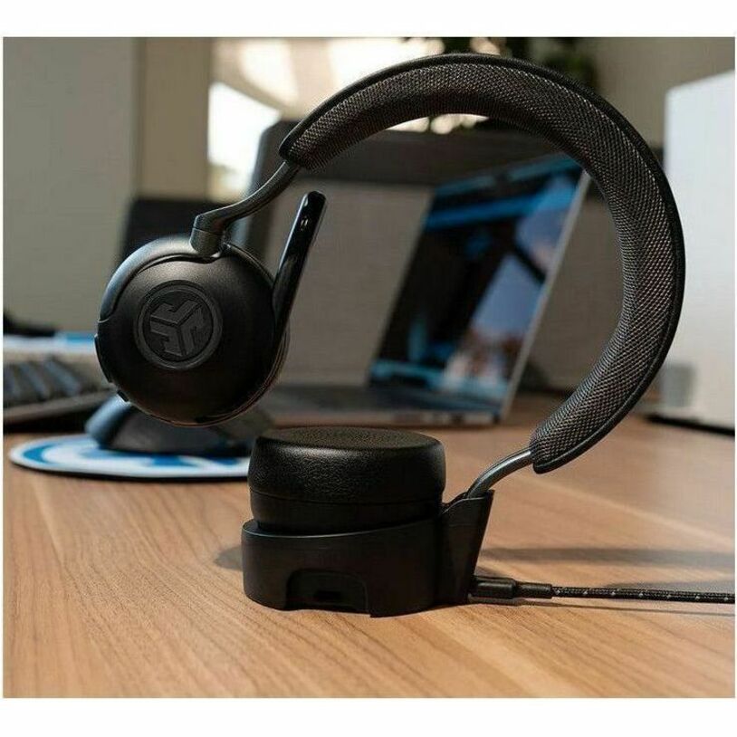 Black JLab Audio EPIC Work wireless headset for professional calls and meetings — alternate view 6