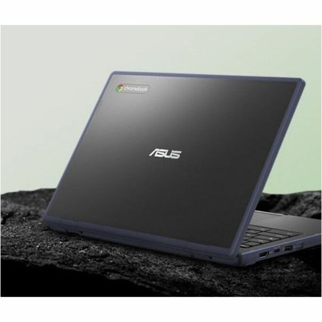ASUS Chromebook CR1204CTA-YZ84 in grey with 12.2-inch WUXGA display, Intel N150, 8 GB memory, and 64 GB storage — alternate view 6