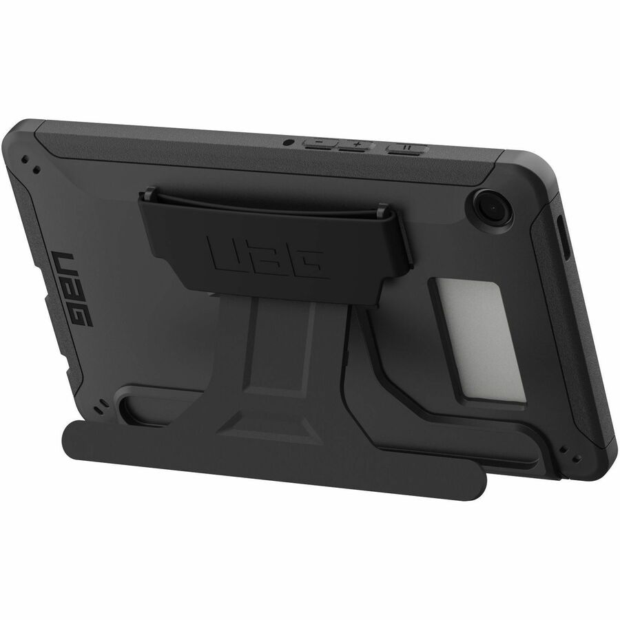 Scout Galaxy Tab A9 with Kickstand & Hand Strap Case - Black