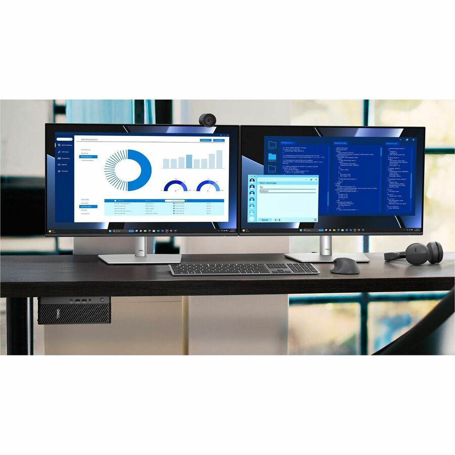 Dell Pro Max FCM2250 Desktop Computer - Intel Core Ultra 7 265 - vPro Technology - 32 GB - 512 GB SSD - Micro PC - Standard Black — Alternate-Image6 image 12