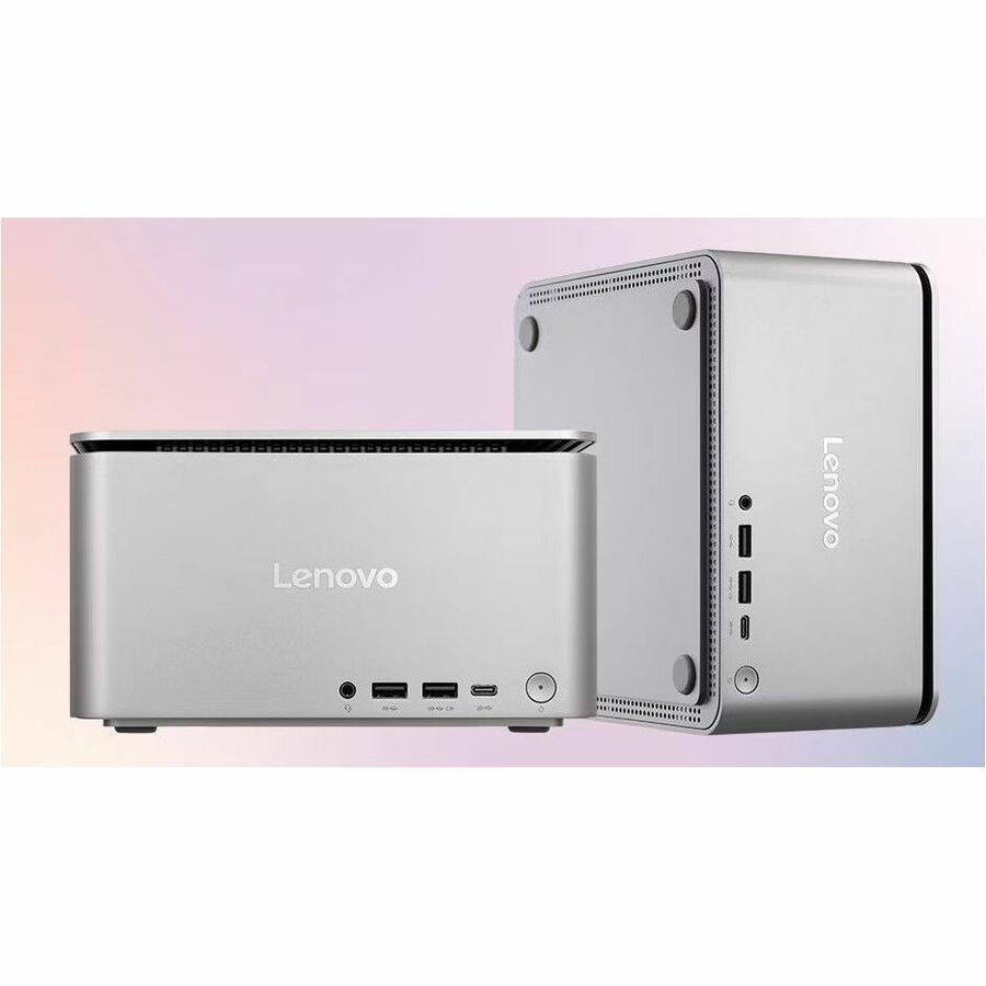 Lenovo ThinkCentre neo Ultra 12W1003EUS Desktop Computer - Intel Core i5 14th Gen i5-14500T - 16 GB - 256 GB SSD - Tiny - Luna Gray