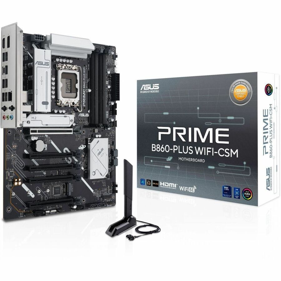 ASUS Prime B860-PLUS WIFI-CSM Desktop Motherboard - Intel B860 Chipset