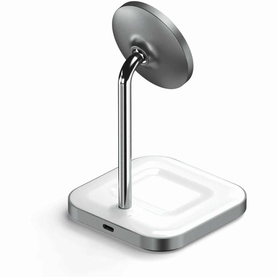 Satechi Aluminum 2-in-1 Magnetic Wireless Charging Stand