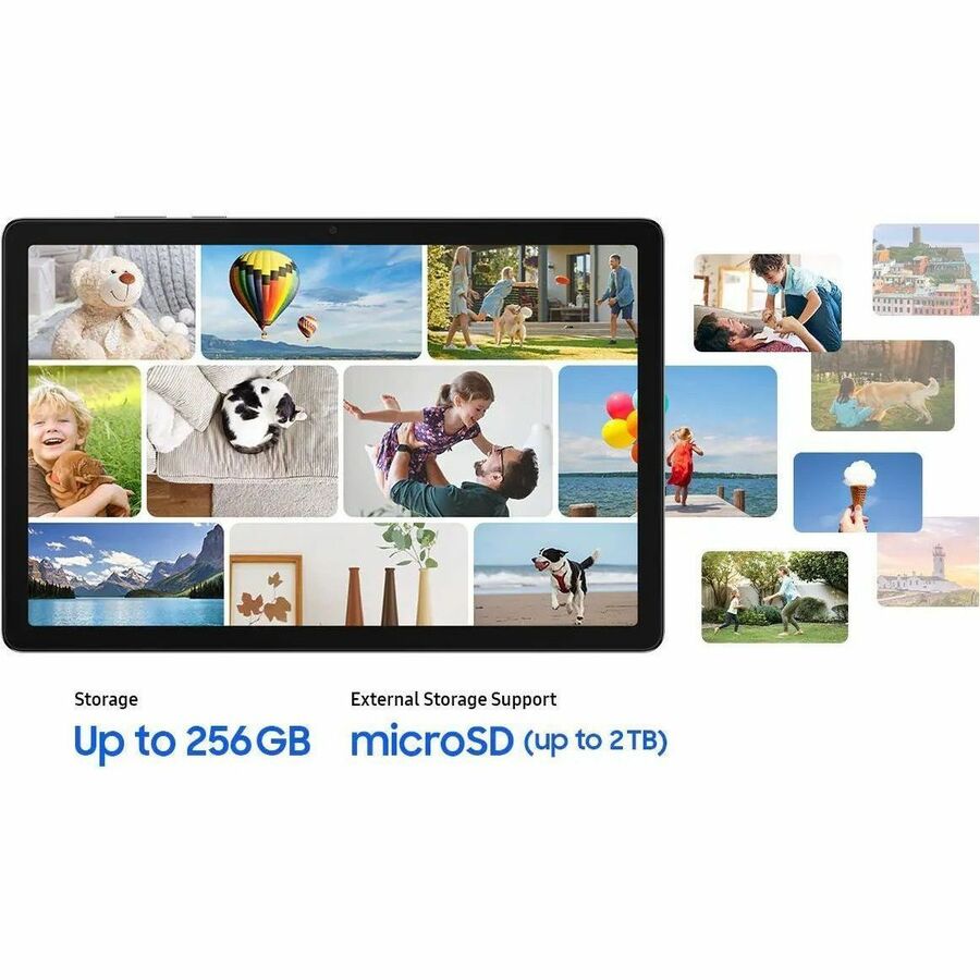 Samsung Galaxy Tab A11+ 5G SM-X238U Tablet - 11" WUXGA - MediaTek MT8775 Octa-core - 6 GB - 128 GB Storage - 5G - Gray - 1 Each