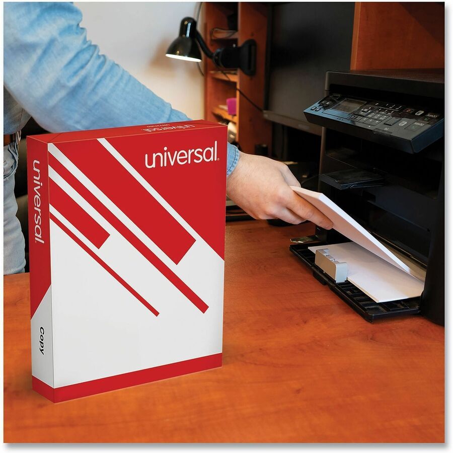 UNV24200PL - Universal copy paper is the economical choice for all your business printing and copying needs. Versatile white paper that's reliable for everyday copying, high-speed volume applications, in-house reports, duplicating documents, and internal correspondence. Compatible with all office equipment, including copiers, laser printers, and fax machines. Laser and desktop inkjet guaranteed on cut-size cartons. Archival quality and acid-free. 92 bright white, 20 lb. paper.