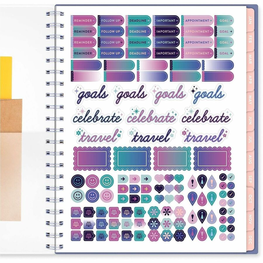 Picture of Mead CatCoq Berry Branches Weekly/Monthly Planner