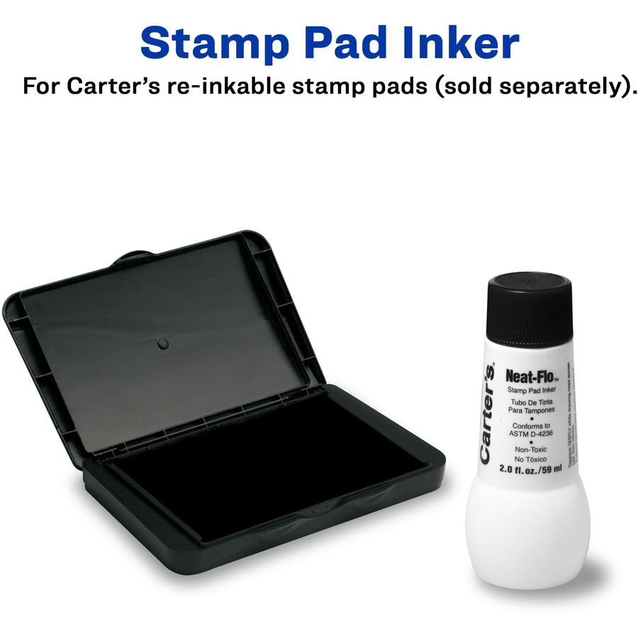 Carter's™ Stamp Pad Inkers - 1 Each - 2 fl oz - Black