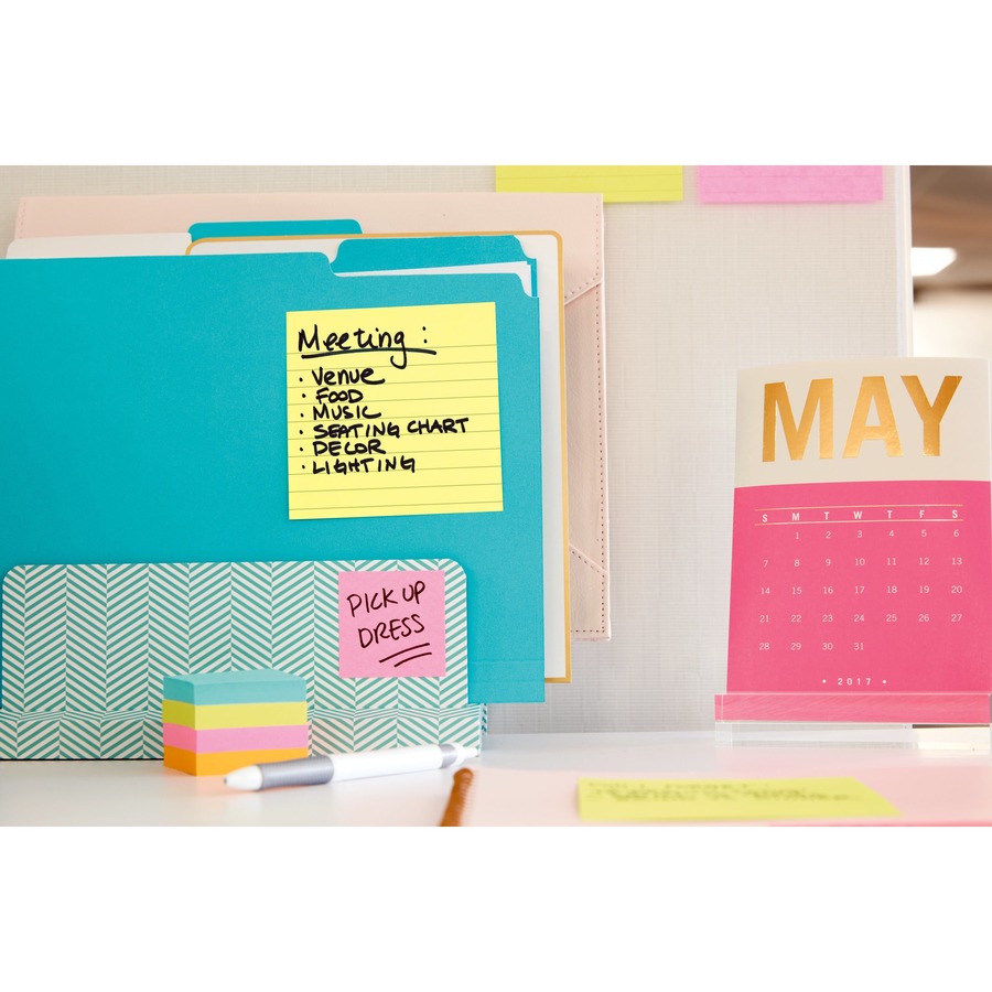 Post-it Super Sticky Pop-up Notes Dispenser for 4 x 4-Inch Notes Includes 3 