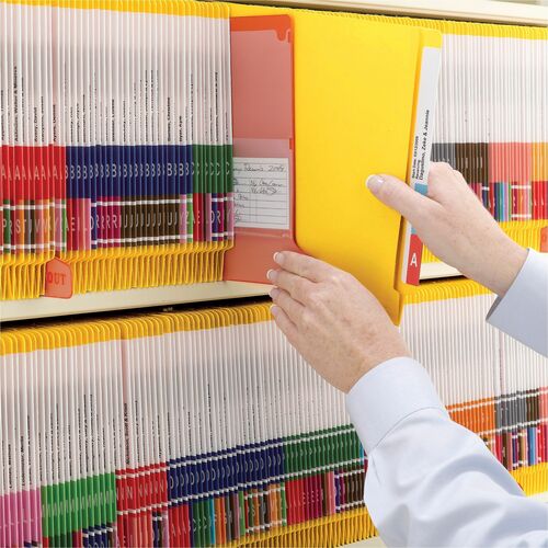 Smead Colored File Folders, Straight Cut, Reinforced End Tab, Letter ...