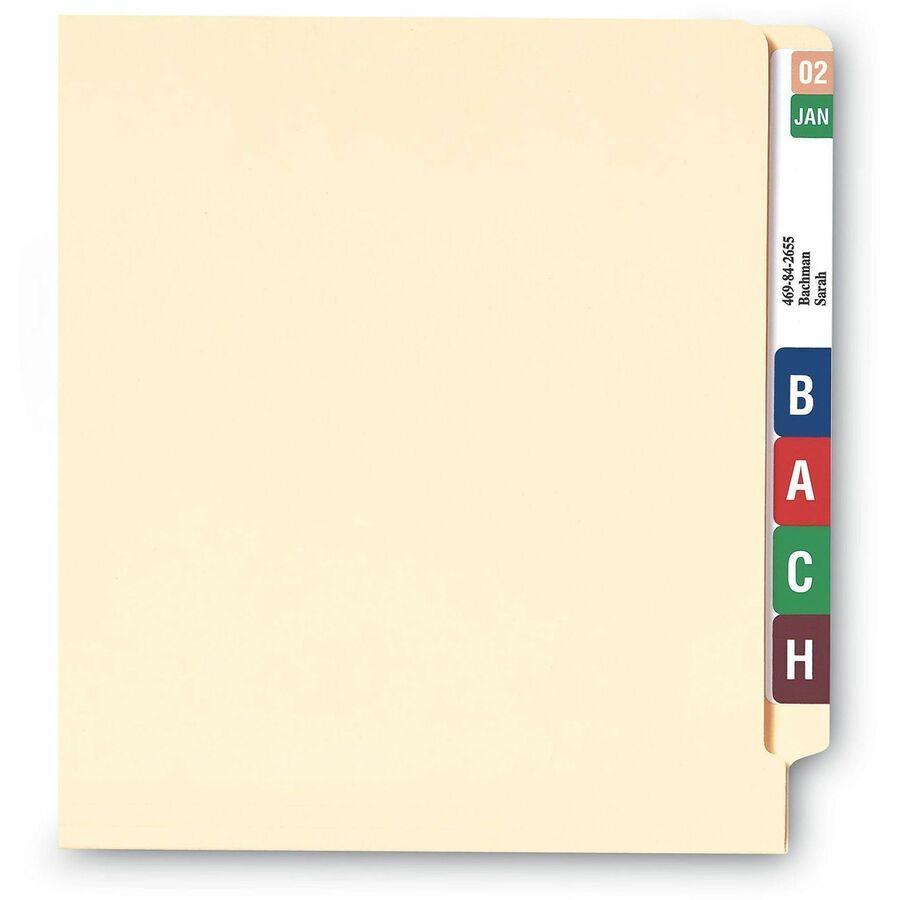 Smead Smartstrip Labeling System ColorBar Refill Labels - 7 1/2" Width x 1 1/2" Length - Inkjet