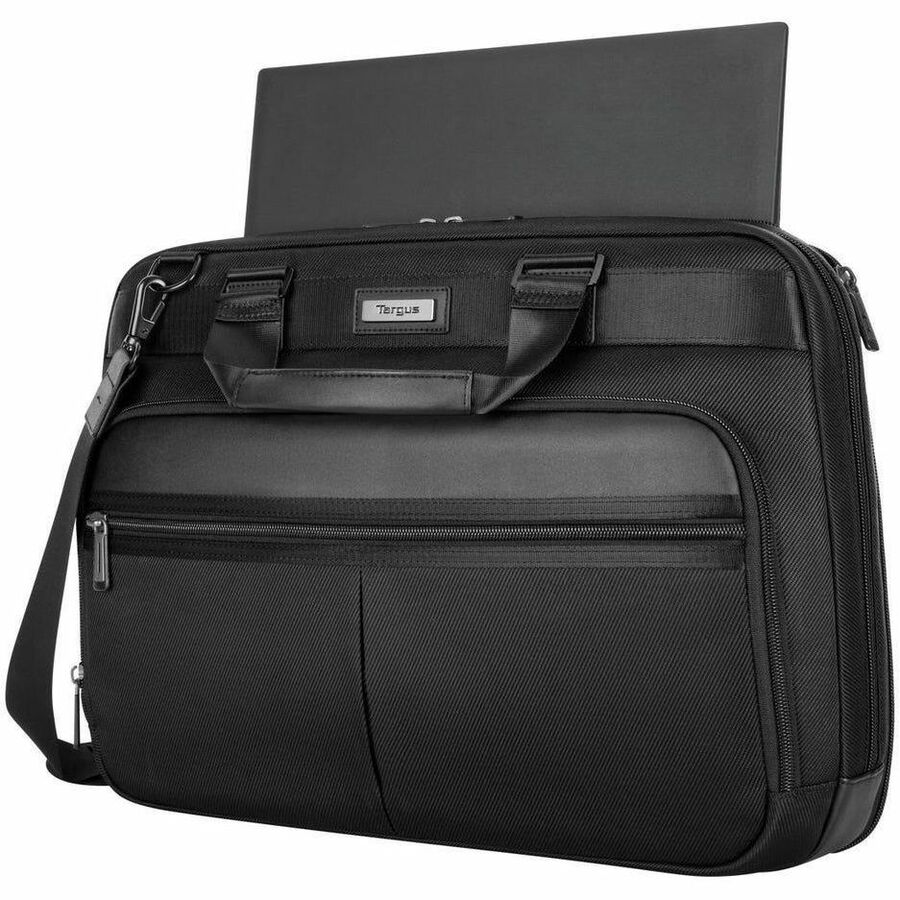 Targus Mobile Elite TBT045US Carrying Case (Briefcase) for 15" to 16" Notebook - Black - TAA Compliant