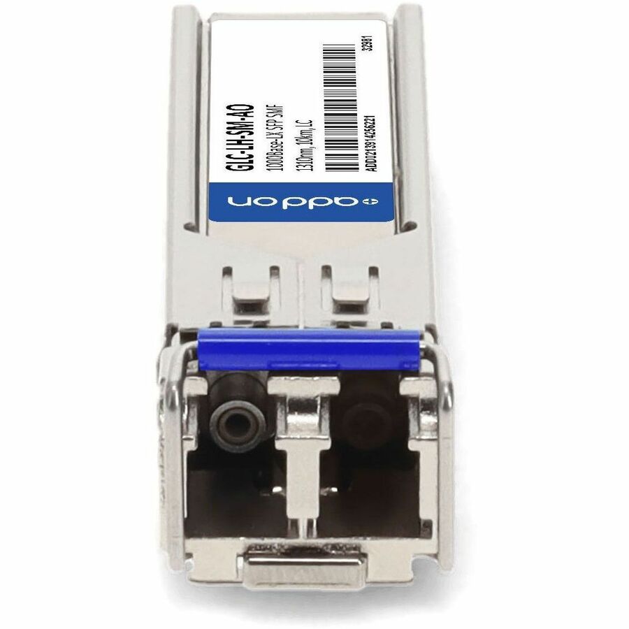 AddOn Cisco&reg; GLC-LH-SM Compatible TAA 1000Base-LX SFP Transceiver (SMF, 1310nm, 10km, LC)