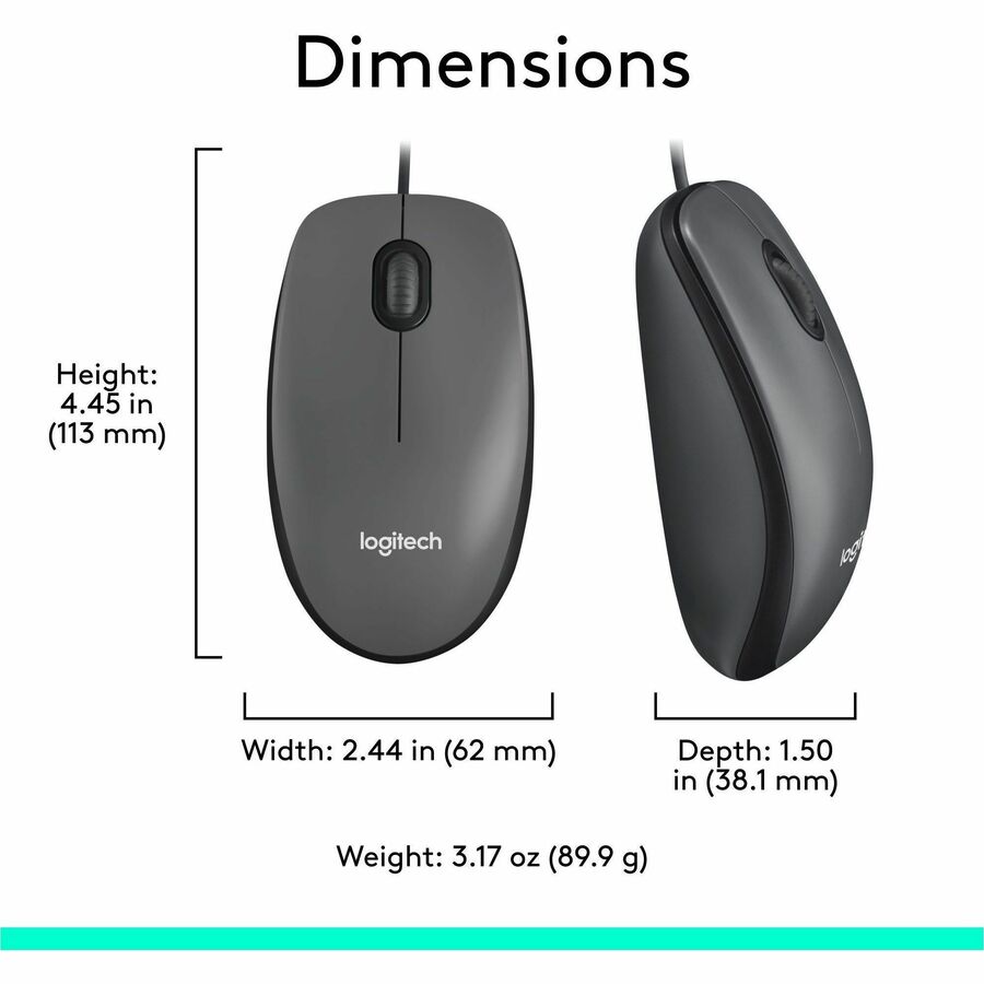 Logitech - Souris M100
