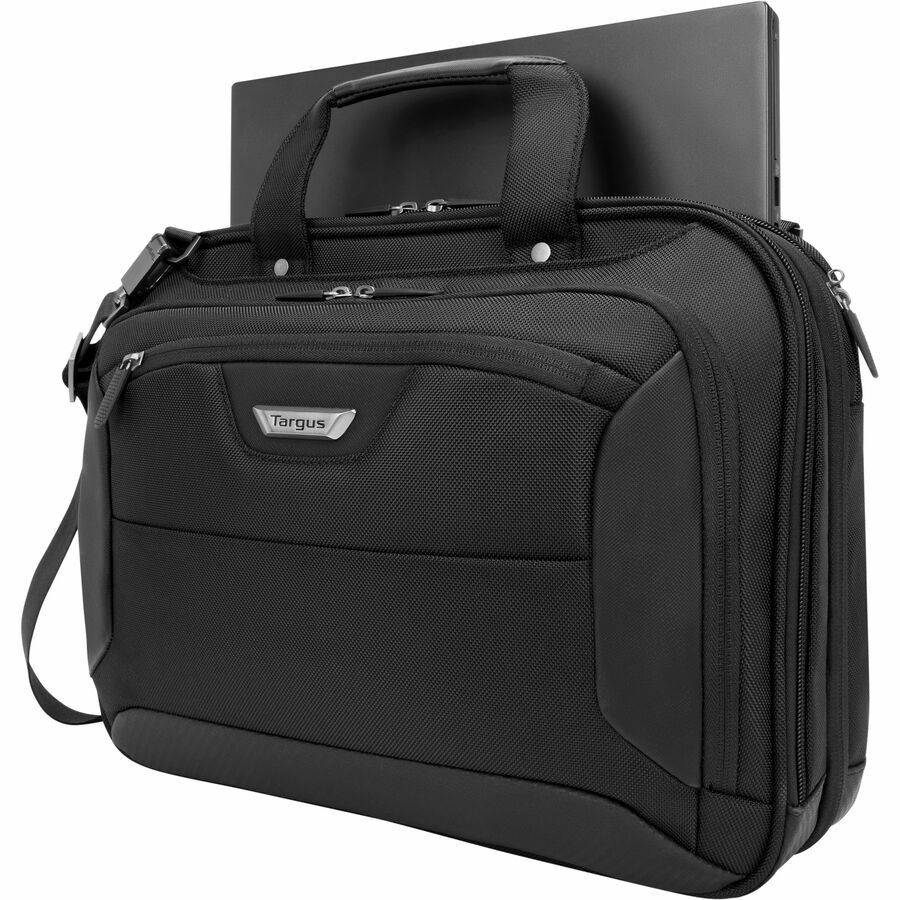 Targus Corporate Traveler CUCT02UA14S Carrying Case (Briefcase) for 14" Notebook, Tablet, Accessories - Black