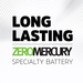ENERGIZER 392 1.5V Silver-Oxide Button Cell Battery Zero Mercury 1 Pack (392BPZ)