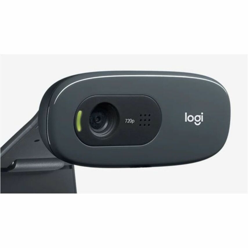 Logitech C270 Webcam - 30 fps - Black - USB 2.0 - 1 Each