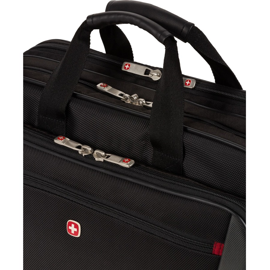 WENGER & SWISSGEAR BY GROUP III WENGER MAINFRAME CASE TRIPLE GUSS 15.6IN LAPTOP BLACK — alternate view 7