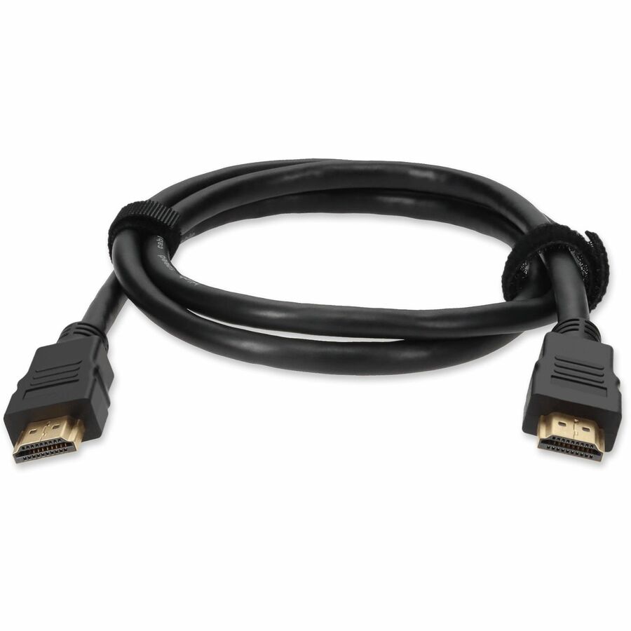 AddOn 15ft HDMI 1.4 Male to HDMI 1.4 Male Black Cable For Resolution Up to 4096x2160 (DCI 4K)