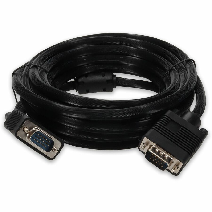 5PK 6ft VGA Male to VGA Male Black Cables For Resolution Up to 1920x1200 (WUXGA)