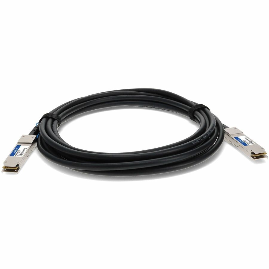 AddOn 1 m 40 GbE QSFP+ direct-attach copper DAC cable for short-reach rack connections — alternate view 7