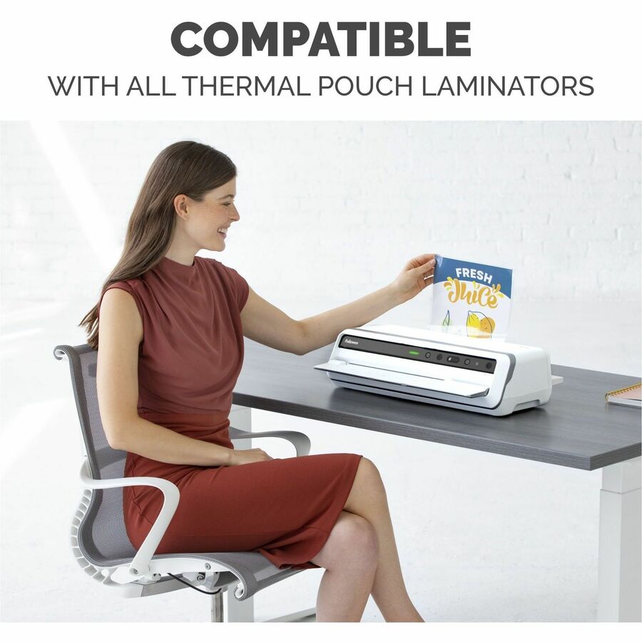 Fellowes ImageLast Jam-Free Thermal Laminating Pouches