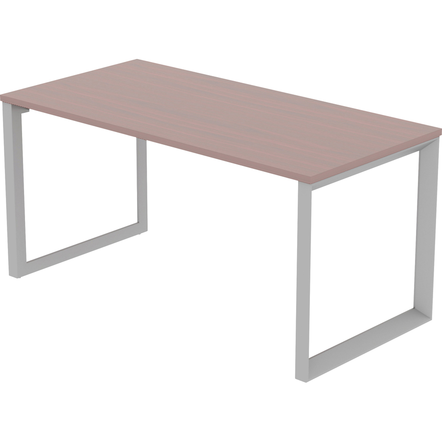 Challenge Industries Ltd. :: Furniture :: Furniture Collections, Desks &  Tables :: Furniture Collections :: Contemporary - Laminate :: Lorell  Relevance Series Desk-height Side Leg Frame - 28.529.1 - Finish: Silver