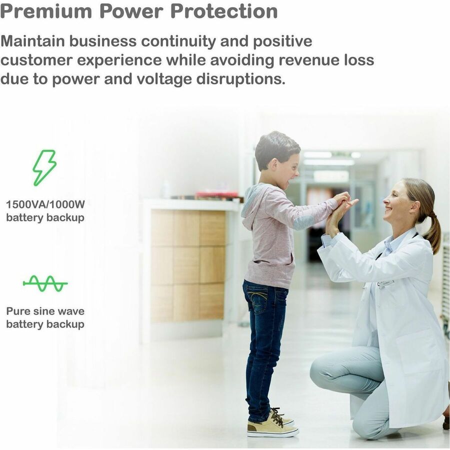 APC Smart-UPS, Line Interactive, 1500VA, Rackmount 2U, 120V, 6x NEMA 5-15R outlets, SmartConnect Port+SmartSlot, AVR, LCD