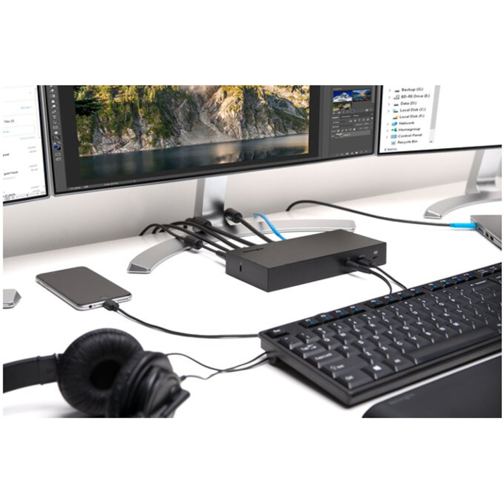 Let the leader in professional desktop performance make the most of your laptop?s USB-C connectivity. With the Kensington SD480