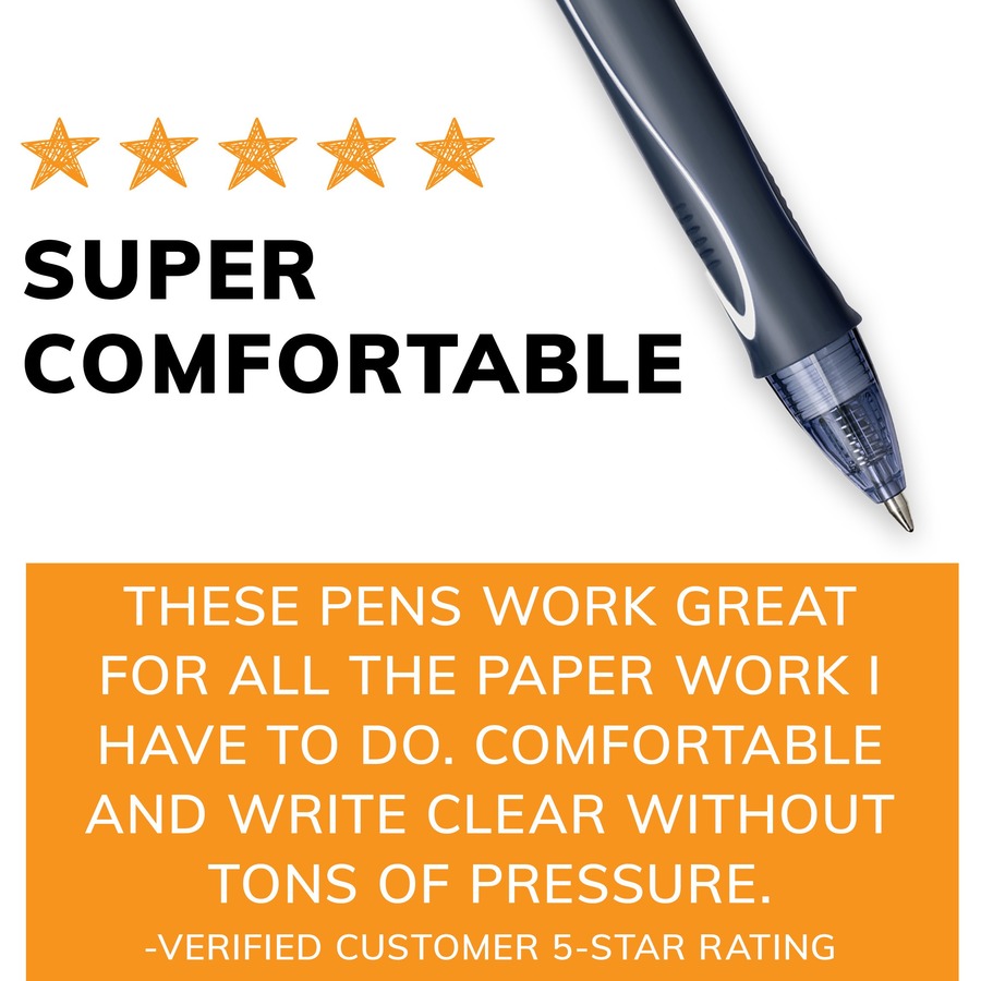 BIC Gel-ocity Gel Pen - 0.7 mm Medium Pen Point - Retractable - Assorted Ink - Gel-based - 12 Pack