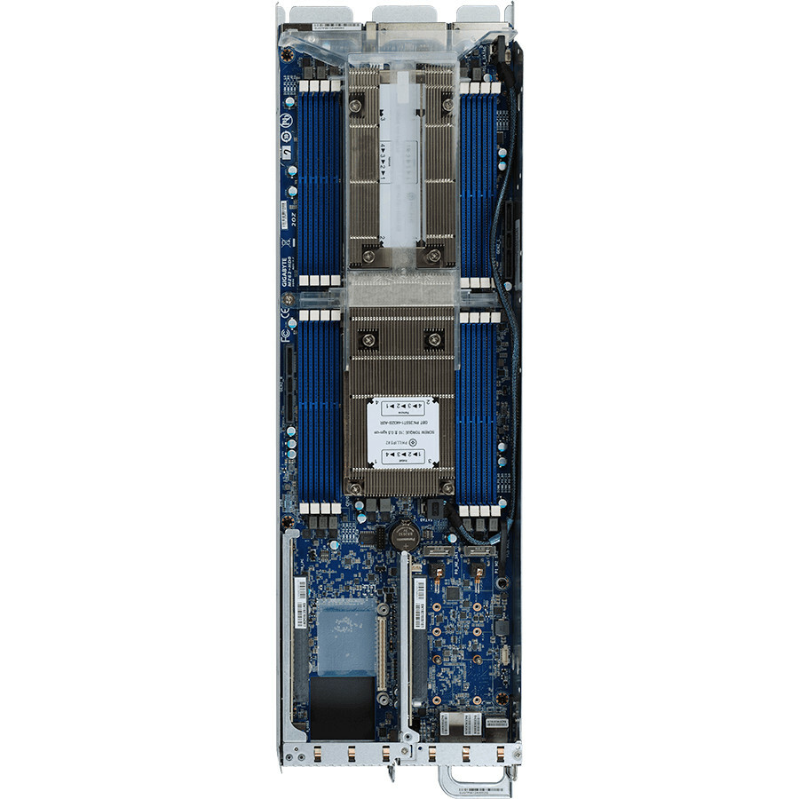 Gigabyte H262-Z63 Barebone System - 2U Rack-mountable - Socket SP3 - 2 x Processor Support