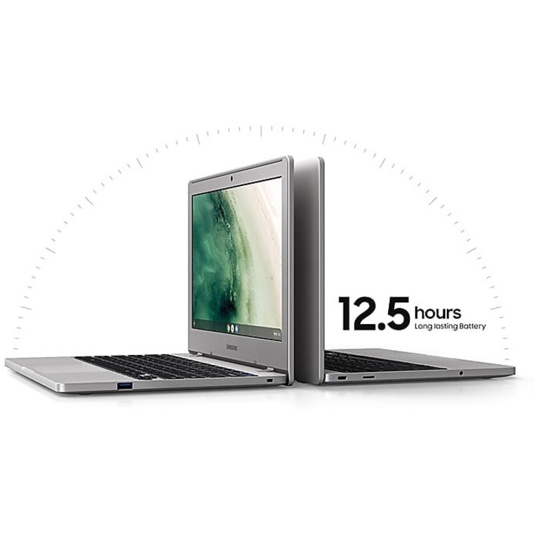 Samsung Chromebook 4 XE310XBA 11.6" Chromebook - 1366 x 768 - Intel Celeron N4000 - 4 GB Total RAM - 32 GB Flash Memory - Platinum Titan