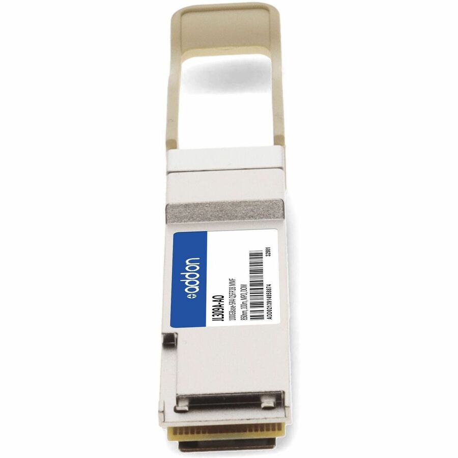 AddOn Networks JL309A-AO compatible 100GBASE-SR4 QSFP28 transceiver for multimode fiber — alternate view 7