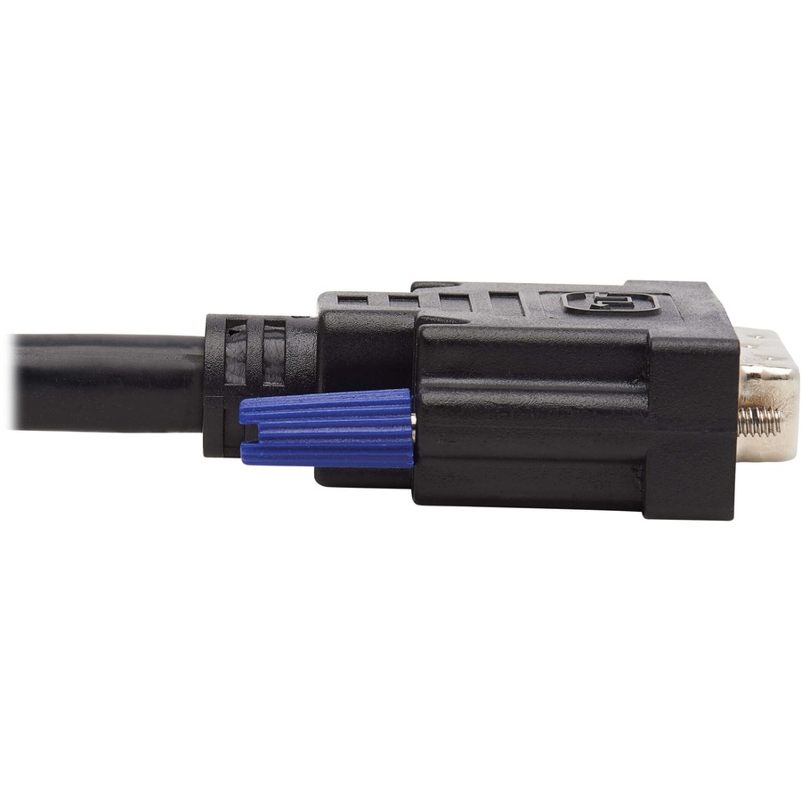 Tripp Lite by Eaton DVI KVM Cable Kit - DVI USB 3.5 mm Audio (3xM/3xM) + USB (M/M) + DVI (M/M) 6 ft. (1.83 m)
