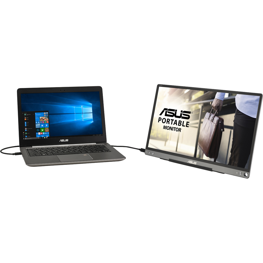 Asus ZenScreen MB16ACE 16" Class Full HD LCD Monitor - 16:9 - Dark Gray