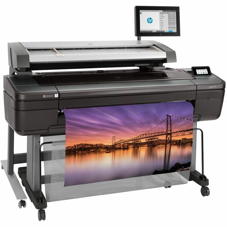 HP DesignJet HD Pro PostScript Inkjet Large Format Printer - Includes Printer, Scanner, Copier - 44" Print Width - Color