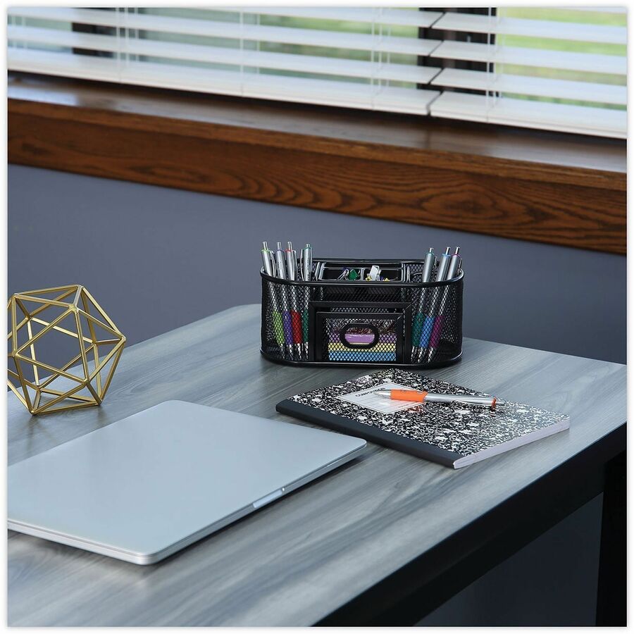 Universal Comfort Grip Gel Pen - 0.7 mm Medium Conical Pen Point - Retractable - Assorted Ink - Water Based - Assorted Barrel - 8 / Pack